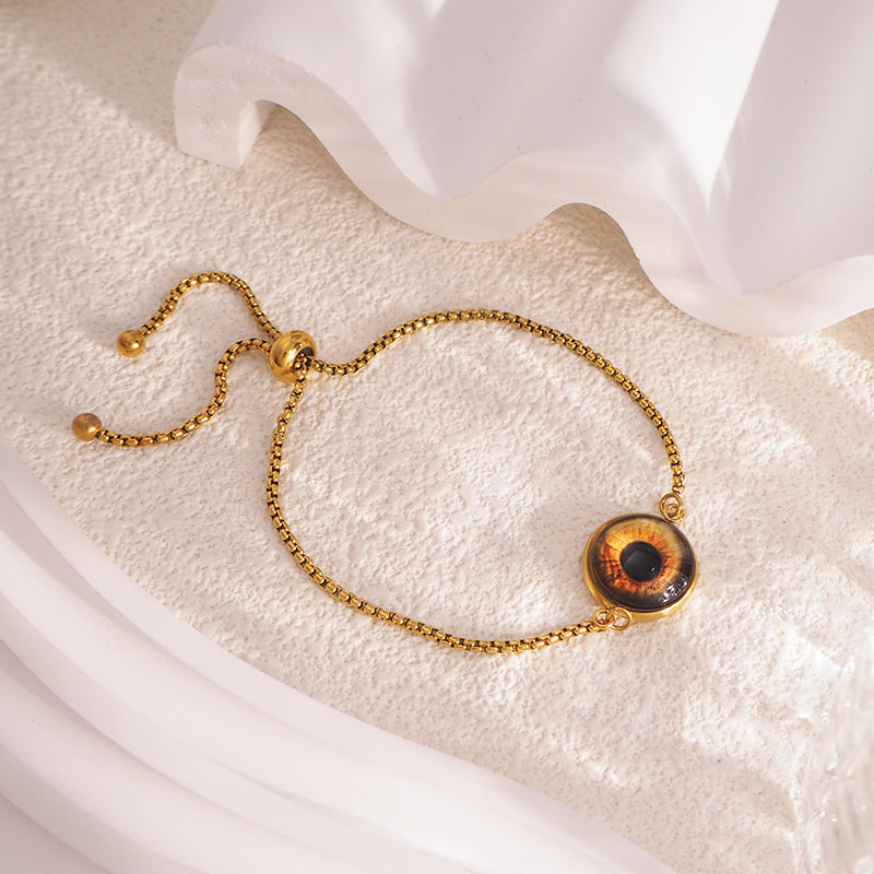 Custom Two Eyes, One Love Bracelet