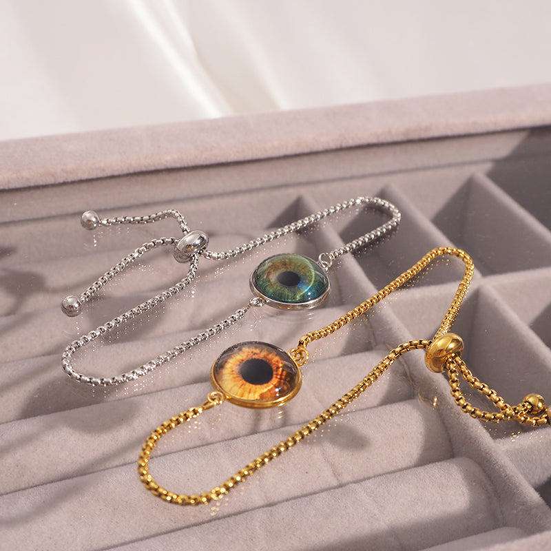 Custom Two Eyes, One Love Bracelet