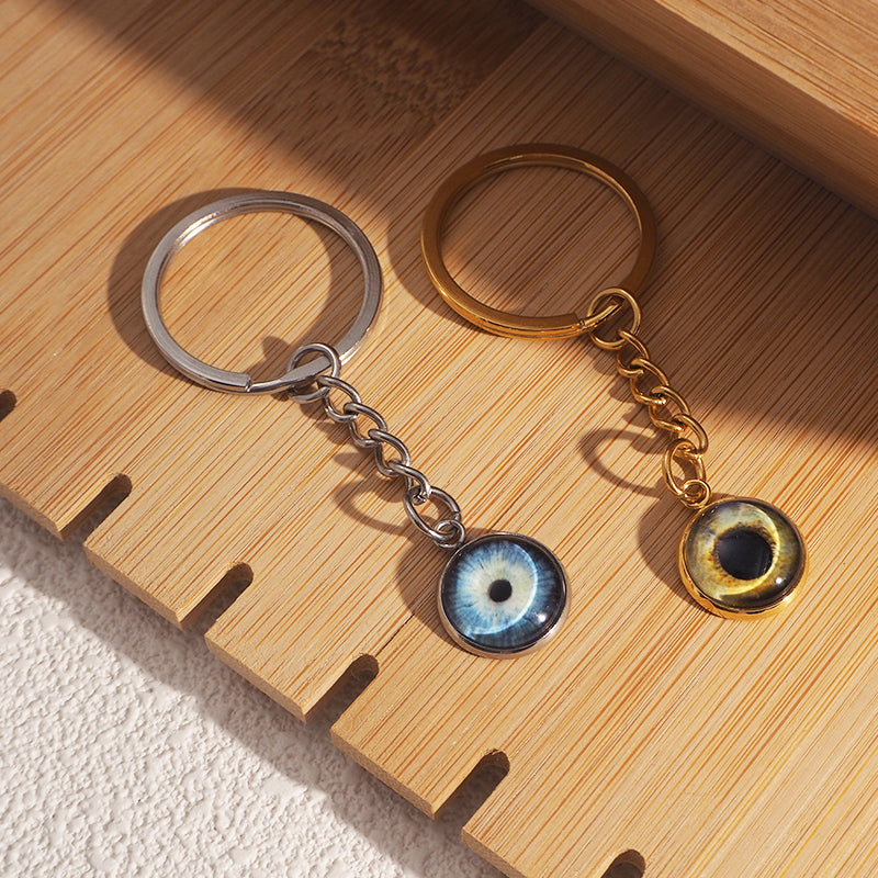 Custom Two Eyes, One Love Keychain
