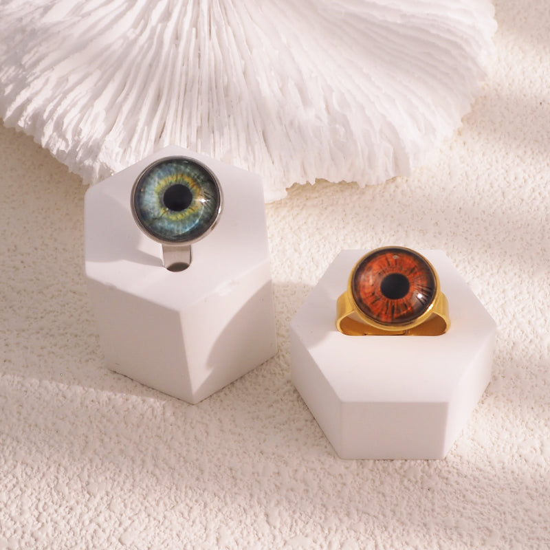 Custom Two Eyes, One Love Ring