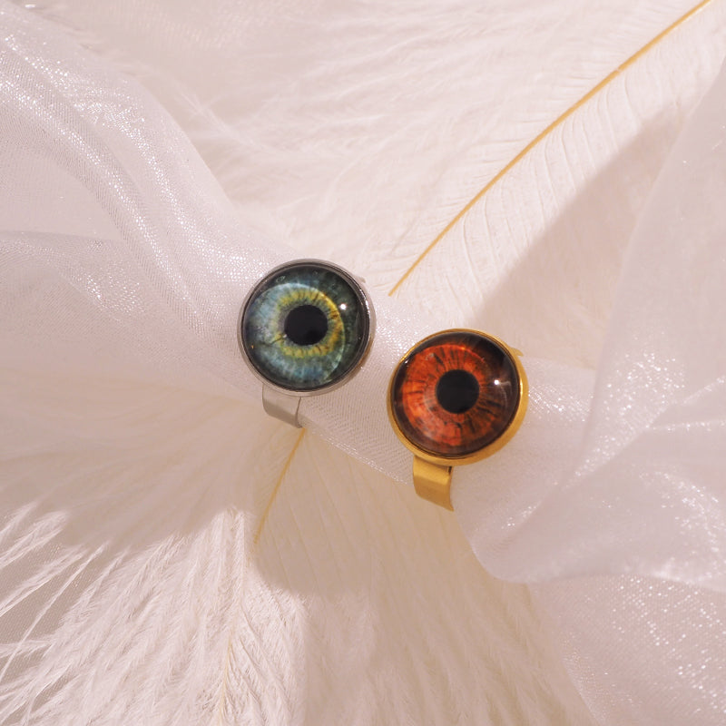 Custom Two Eyes, One Love Ring