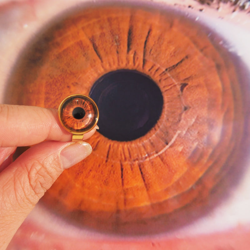 Custom Two Eyes, One Love Ring