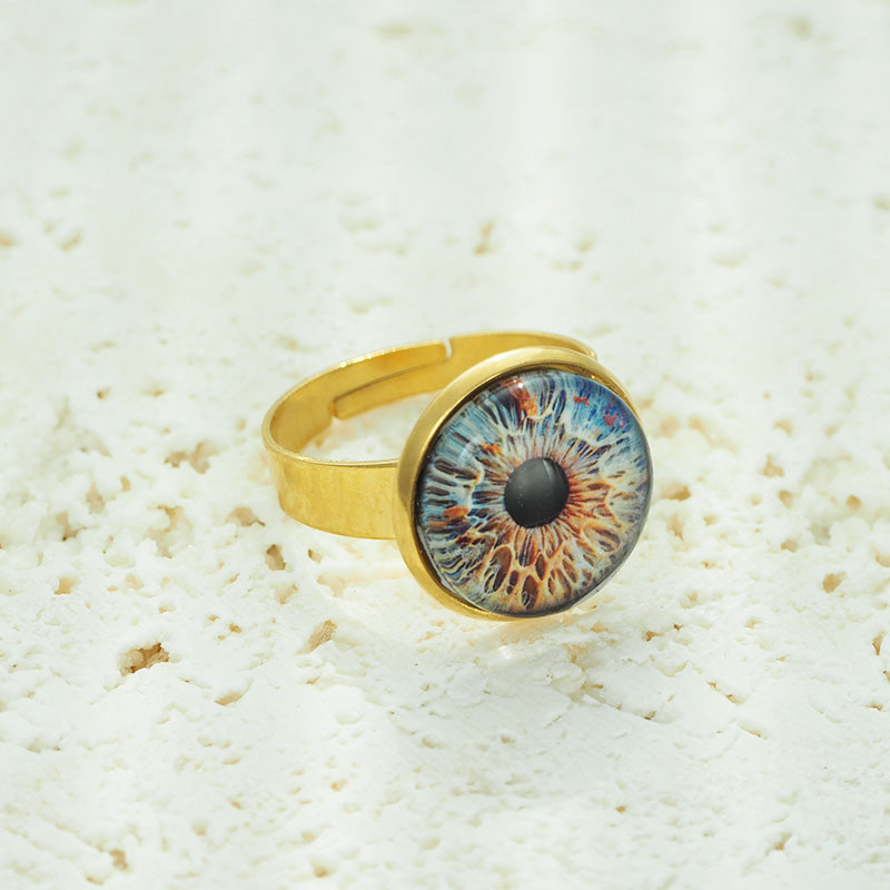 Custom Two Eyes, One Love Ring