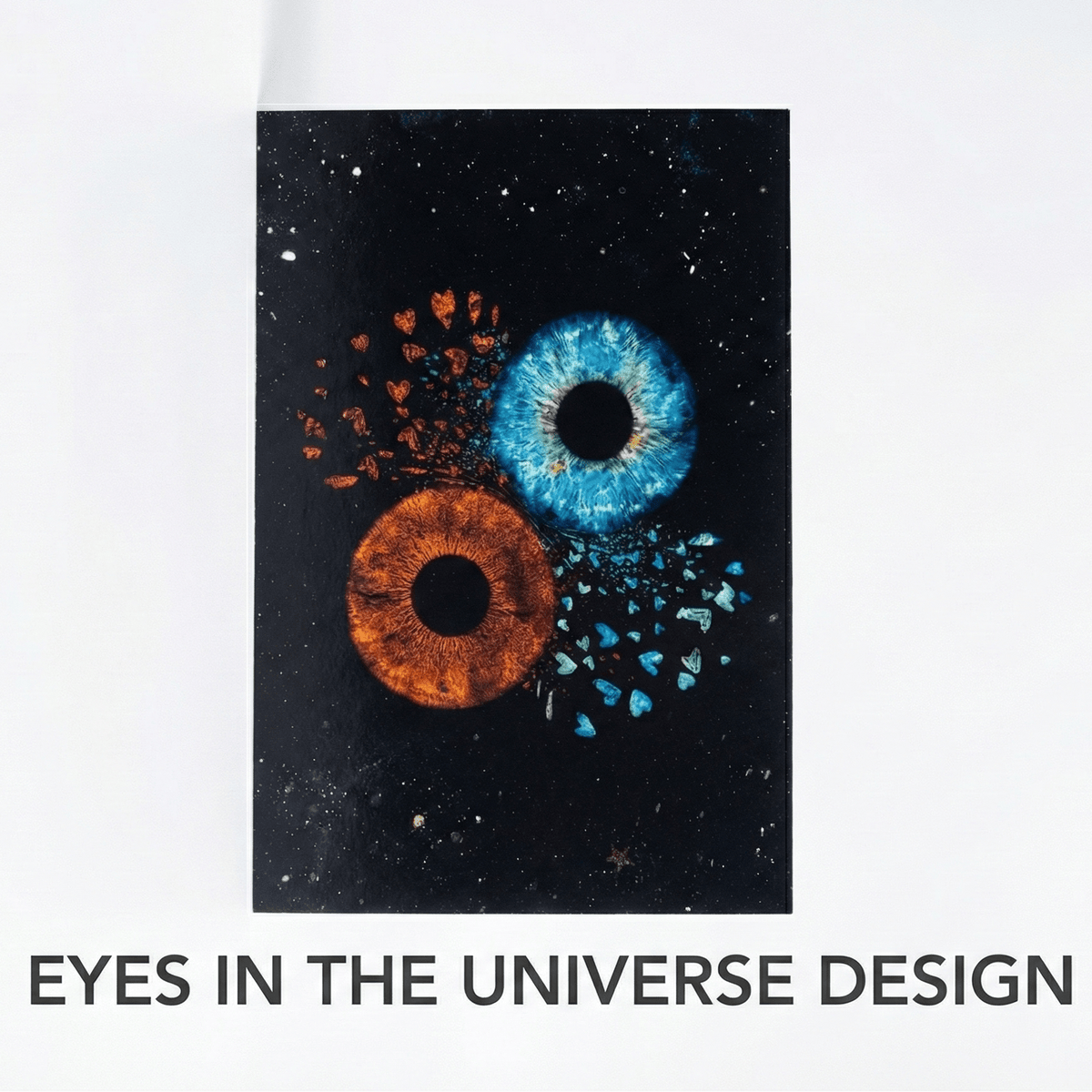 Custom Couple Eye Portrait