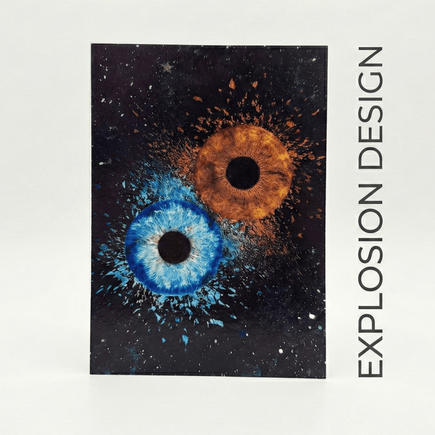 Custom Couple Eye Portrait